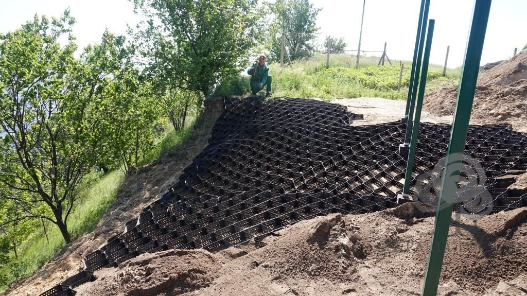 Укрепление склонов